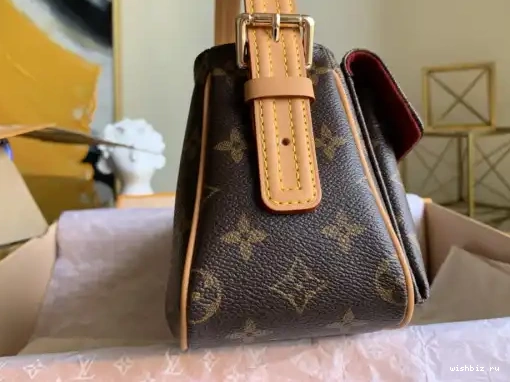 WIS LOUIS bag-30*11*13CM VINTAGE VUITTON 0324